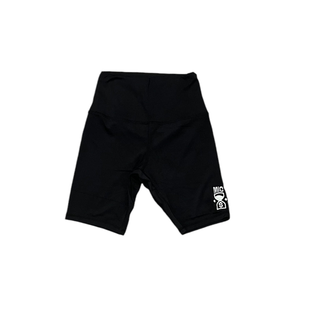 Ladies Biker shorts- Black