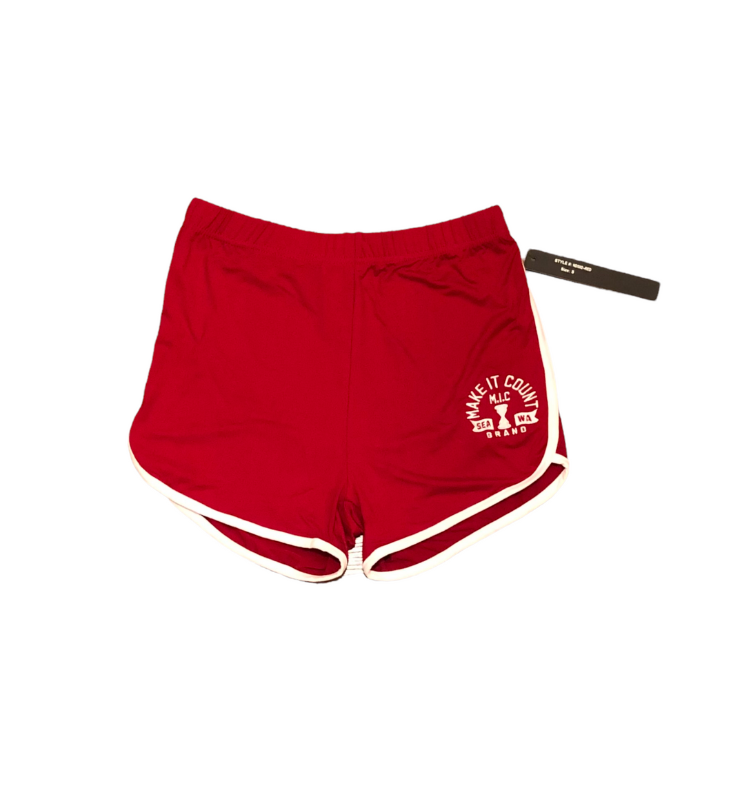Women's Shorts - Red