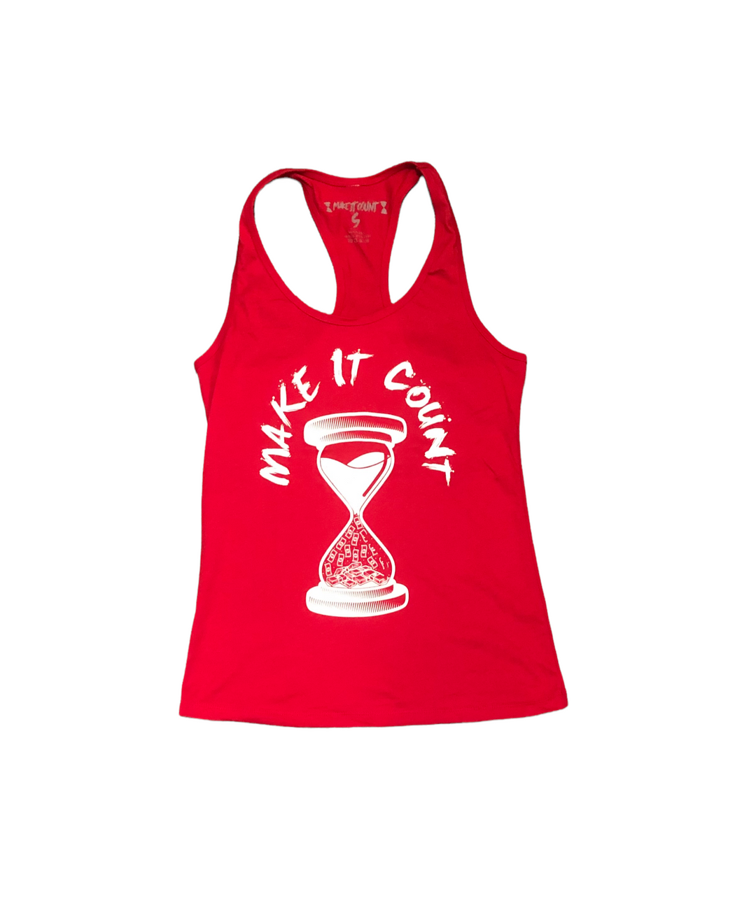 Ladies tank top- Red
