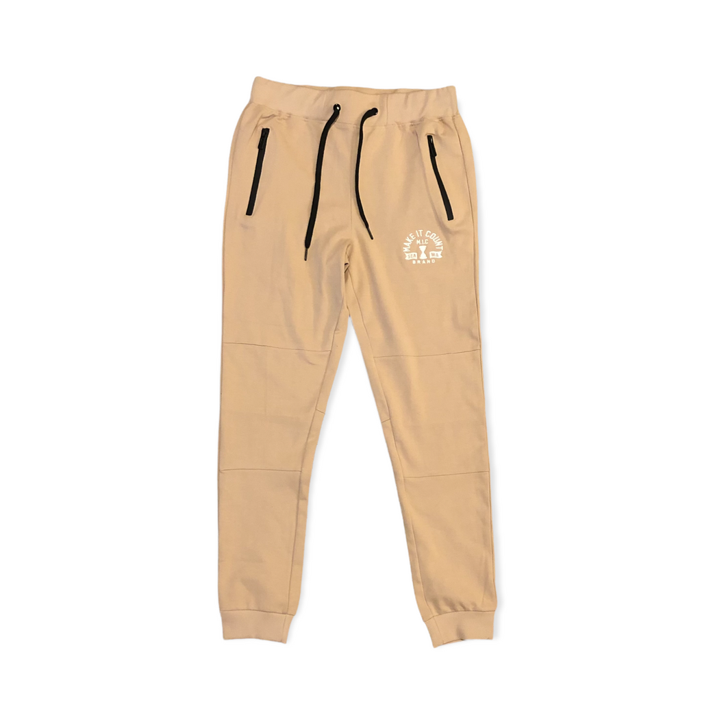 Tech fleece bottoms- Khaki