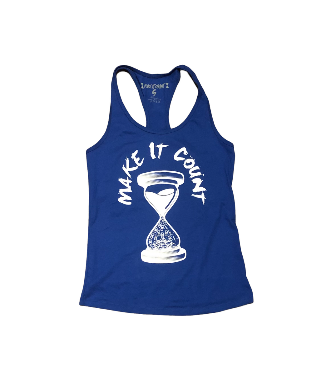 Ladies tank top- Royal Blue